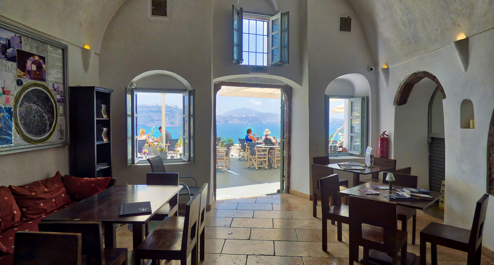 218° Café Restaurant –  Interior of the Restaurant